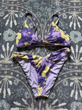 Dippin’ Daisy’s Britney Top & Angel Bottom in Hibiscus Punch